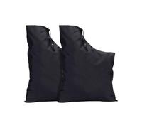 HUVZOR 2 pièces Sac à poussière pour scies à onglets - Récupération efficace de la poussière pour scies, sac à poussière de qualité supérieure universel adapté pour la récupération de la sciure(noir)