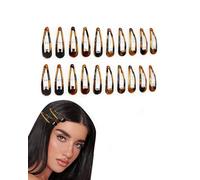 HUVZOR 20 Pièces Barette,Barettes Cheveux,Pince Plate Cheveux,Barrette Cheveux Femme,Barettes Cheveux Fille,pour Fille,Enfant,Femmes,Antidérapant(5cm)