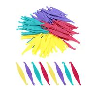 HUVZOR 20PCS Rubber Band Placement/Removal Tool with Hook for Elastic Denture Braces - Efficient Orthodontic Insertion Aid, Durable Dental Material Handling Instrument for Home & Professional Use