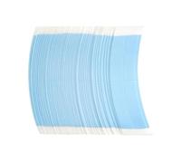 HUVZOR 36pcs Bande de Colle pour Perruque, Ruban Adhésif Double Face Imperméable Invisible pour Perruques Lace Front Tape Perruque ruban Adhésif pour la Fixation des Perruques, Bleu