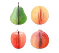 HUVZOR 520 notes autocollantes sur le thème des fruits, notes d'humeur, autocollants pour messages, mémos de poche, notes autocollantes attrayantes pour le bureau, l'école et la maison