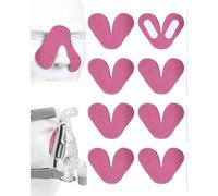 HUVZOR 8 Pièces Coussinets Nasaux Confort pour Masque CPAP, Protection Nez pour Machine CPAP, Coussinet Nez de Masque Apnée du Sommeil, Adaptés à la Plupart des Masques Nasaux