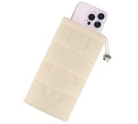HUVZOR Thermique pour téléphone Intelligent -étui thermique téléphone，pour Le Camping - compatible iPhone Housse Universelle Smartphone - Pochette de Protection pour téléphone Portable (Beige)
