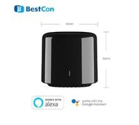 HUWB-Broadlink Rm4c Mini WIFI IR RM4 BestCon maison intelligente télécommande universelle pour climatiseur TV commande vocale par Alexa Google HomeRM4C Mini 1Pcs