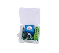 HUWB-Commutateur de télécommande sans fil universel 433Mhz,Module récepteur de relais DC 12V 1CH,transmetteur RF,bouton d'apprentissage,télécommandeOr