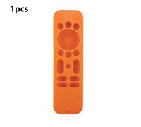 HUWB-Coque en silicone pour Hako Onn 4K / Homatics/Mecool Google KM2/KM2 PLUS KD3 KM7,étui Tivo Stream 4K/boîtier de télécommande antidérapantorange