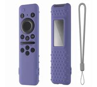HUWB-Juste de protection pour télécommande pour Samsung 8K Neo,QLED,HDR,Smart TV,manchon en silicone antichoc,housses de télécommande étanchesRetro Blue