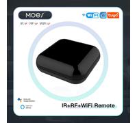 HUWB-MOES Tuya WiFi IR RF Télécommande pour Climatisation TV Télécommande Infrarouge Universelle Fonctionne avec Alexa,Google Home-UFO-R2-MS