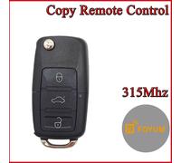 HUWB-Télécommande de clonage 433Mhz pour l'apprentissage des clés de voiture,Code fixe,transmetteur de commande sans fil Face à Face,duplicateur PortableB5 Model 315Mhz