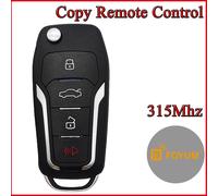 HUWB-Télécommande de clonage 433Mhz pour l'apprentissage des clés de voiture,Code fixe,transmetteur de commande sans fil Face à Face,duplicateur PortableFD Model 315Mhz