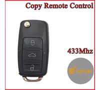 HUWB-Télécommande de clonage 433Mhz pour l'apprentissage des clés de voiture,Code fixe,transmetteur de commande sans fil Face à Face,duplicateur PortableB5 Model 433Mhz
