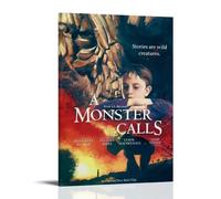 HUWERYWHUY Poster « A Monster Calls » - Couverture sur toile - Impression d'art moderne - Pour salon - 20 x 30 cm - Style cadre