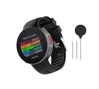 Huwokxix Bracelet Compatible avec Polar Vantage V, Ajustable Silicone Sport Band Remplacement Bracelet pour Polar Vantage V (Noir)