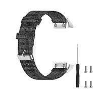 Huwokxix Bracelet de rechange pour Garmin Forerunner 30/Forerunner 35, bracelet en nylon, taille unique, Silicone, Pas de gemme