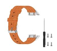 Huwokxix Bracelet de rechange pour Garmin Forerunner 30/Forerunner 35, bracelet en nylon, taille unique, Silicone, Pas de gemme