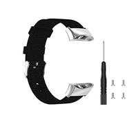 Huwokxix Bracelet de Sport Ajustable en Nylon Compatible avec Garmin Forerunner 45/45s, Sangle de Remplacement Respirante pour Montre Connectée (Noir)