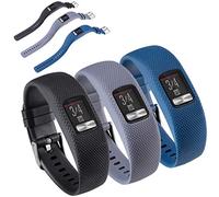 Huabao Bracelets Compatible avec Garmin vivofit 4, Ajustable Silicone Sport Bracelet de Montre Remplacement Band pour Garmin vivofit 4 pour Femmes et Hommes