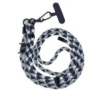 HUWOYG 2pcs 8MMx120CM Bold Long Mobile Phone Lanyard Universal Mobile Phone Lanyard Detachable Neck Cord Anti-Lost Lanyard pour Téléphones Intelligents(Blue)
