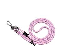 HUWOYG 2pcs 8MMx120CM Bold Long Mobile Phone Lanyard Universal Mobile Phone Lanyard Detachable Neck Cord Anti-Lost Lanyard pour Téléphones Intelligents(Pink)
