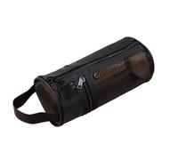 HUWOYG 3Pcs Mesh Pencil Case Clear Stationery Bag Portable Pen For School Student Office Organizer Standing Holde Pour Papeterie(Color 12)