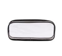 HUWOYG 5PCS Transparent Pencil Case Large Capacity Organizer For Stationery School Supplies Cases For Girls Student Bags Pour Papeterie(Black)