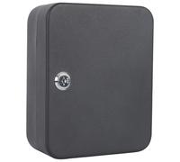 HUWOYG Coffret de Rangement à clés avec Serrure Combinaison 20 Crochets, Armoire sécurité clé/Code, Organiseur verrouillable for la Maison pour la Maison(Black-Key Type)