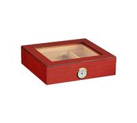 HUWOYG Étui à cigares Humidor en Bois de cèdre avec hygromètre numérique Portable et humidificateur Voyage for l'extérieur pour Cigares(Color 3)
