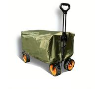 HUWOYG Housse de Pluie for Camping-Car, Housse Chariot Jardin, Rangement et Nettoyage faciles, Utilisation Polyvalente, étanche à l'eau la poussière pour Le Camping(Green)
