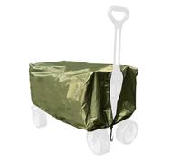 HUWOYG Housse de Protection Pliable for Chariot Jardin, Pare-Soleil, imperméable, Anti-Neige, for Camping, Sac Rangement for remorque pour Le Camping(Green)