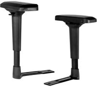 HUWOYG Lot de 2 accoudoirs Chaise réglables en Hauteur, Paire d'accoudoirs Rechange, compatibles avec la Plupart des chaises Bureau et Jeu pour Chaise