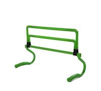 HUWOYG Lot de 6 Haies d'entraînement Football Portables, d'agilité, Vitesse pliométriques, Barre Saut Pliable et réglable pour Le Football(6Pcs Green)