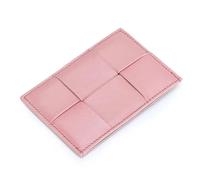 HUWOYG Porte-Monnaie en Cuir, Porte-Cartes Polyvalent, Petit Format, d'identité fabriqué à la Main avec Plusieurs emplacements for Cartes pour Homme Et Femme(Pink+11.5 * 8 * 0.5cm)