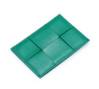 HUWOYG Porte-Monnaie en Cuir, Porte-Cartes Polyvalent, Petit Format, d'identité fabriqué à la Main avec Plusieurs emplacements for Cartes pour Homme Et Femme(Green+11.5 * 8 * 0.5cm)