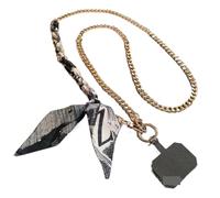 HUWOYG Scarf Chain Lanyard Lanyard Metal Chain Clip Mobile Phone Case Universal Lanyard Mobile Phone Phone Pendant pour Téléphones Intelligents(Color C)