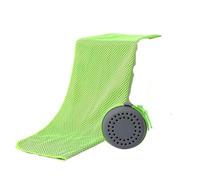 HUWOYG Serviette rafraîchissante absorbante avec étui de Rangement, Serviette Bain multifonctionnelle for Le Fitness, la Course à Pied, Natation, Gym, Yoga pour Pilates(Green)