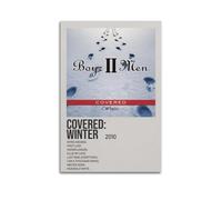 HUWYREWQRH Covered Winter by Boyz II Men Poster esthétique mural vintage sur toile décorative pour salon, chambre à coucher, 20 x 30 cm, style sans cadre