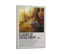 HUWYREWQRH Flavors Of Entanglement By Alanis Morissette Poster esthétique - Décoration murale vintage sur toile pour salon, chambre à coucher - 20 x 30 cm - Style cadre
