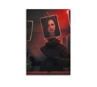 HUWYREWQRH Jessica Jones2 Poster mural esthétique sur toile vintage pour salon, chambre à coucher, 30 x 45 cm, style sans cadre
