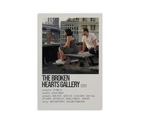 HUWYREWQRH Poster de galerie The Broken Hearts - Décoration murale vintage - Impression sur toile pour salon, chambre à coucher, chambre - 20 x 30 cm - Style sans cadre