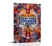 HUWYREWQRH Poster décoratif sur toile « Everything Everywhere All at Once » - Décoration murale vintage pour salon, chambre à coucher, 20 x 30 cm - Style cadre