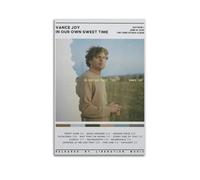 HUWYREWQRH Vance Joy Poster « In Our Own Sweet Time » - Impression sur toile - Décoration murale vintage - Peinture pour salon, chambre à coucher - 60 x 90 cm - Style sans cadre