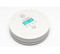 HUXGO® Detecteur Monoxyde Carbone HXAC03 | Capteur CO Haute Précision, Écran LCD Rétroéclairé | Alarme CO à Piles pour la Maison