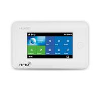 HUXGO® HXA006 2G Panneau de contrôle du système d'alarme Domestique avec Module WLAN, GSM et SMS | Contrôlé Via Tuya Smart App, avec Fonction de Protection Contre Le Sabotage