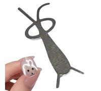 Huxibai Aimant Pour Ongles - Outil de Décorations d'Ongles avec Guide en Y,Manucure Magnétique Portatif pour Débutantes Femmes et Famille