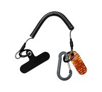 Huxibai Attache De Téléphone Portable,Sangle Rétractable Pour Mobile | Sangle antivol pour mobile | Pour Voyageurs Adultes Seniors Trajets Quotidiens Voyage Parc Randonnée Camping Pêche Concert