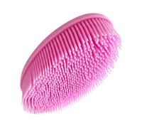 Huxibai Brosse pour le corps en silicone, épurateur pour le corps en silicone - Épurateur corporel double face à poils doux - Brosse nettoyante pour la peau à main, brosse de bain douche pour garçon