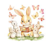 Huxibai Décorations adhésives,Décoration Adhésive Électrostatique | Stickers Muraux de Pâques,pour Porte Miroir Salle de Bain Cuisine Maison Appartement Hôtel Restaurant Ferme