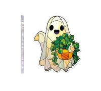 Huxibai Décorations Fantômes - Fantôme Légent Décorations Halloween | Charm Porte-clés Halloween Acrylique Pour Intérieur Extérieur Porte Sac À Dos Fête