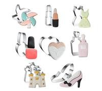 Huxibai Emporte-pièce en forme d'emporte-pièce - Outils de décoration pour baptême, fête prénatale et mariage