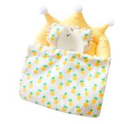 Huxibai Ensemble de literie pour poupées - Kit avec oreiller et couverture pour poupées - Meubles décoratifs jouet jeu de simulation pour garçons et filles